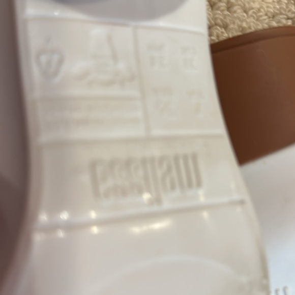 Worn once. Melissa plastic fun shoes - Picture 6 of 7